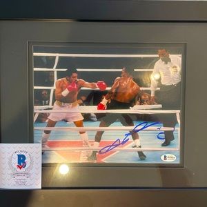 Sugar Ray Leonard - Autographed Photo
